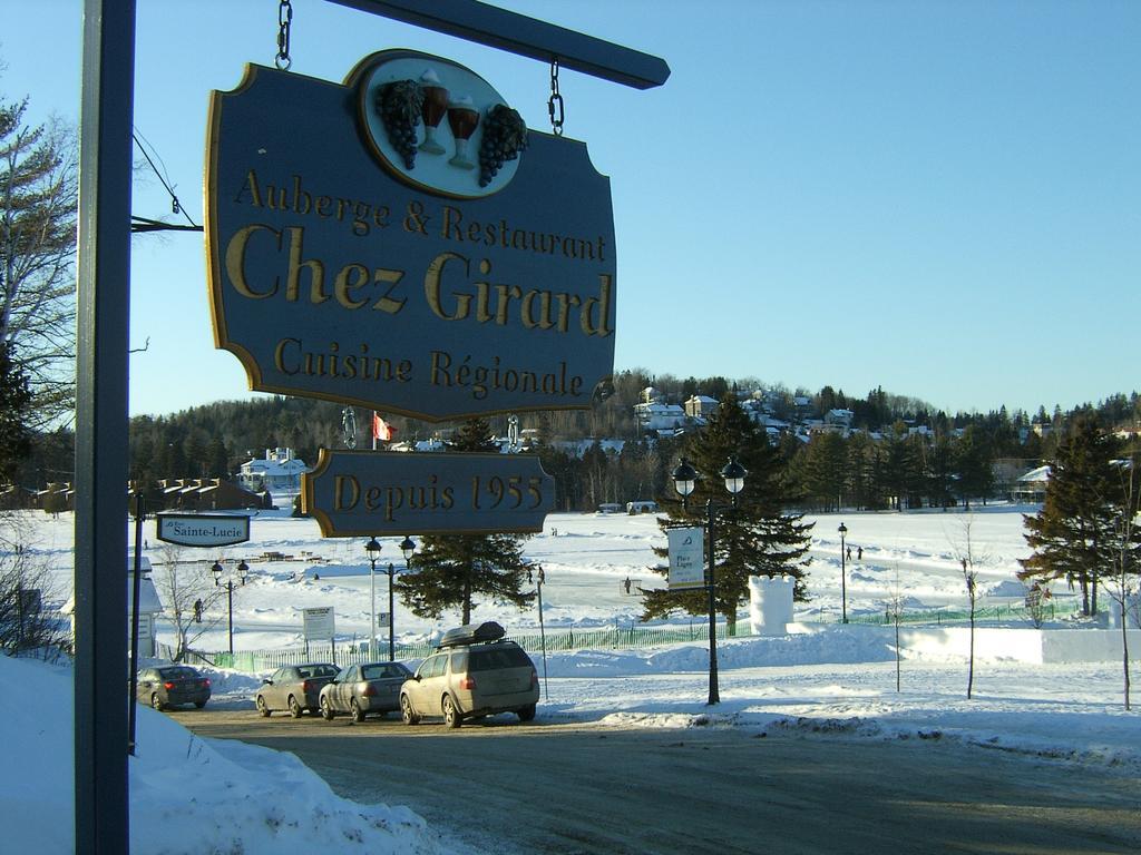Restaurant Auberge Chez Girard Sainte-Agathe-des-Monts Luaran gambar